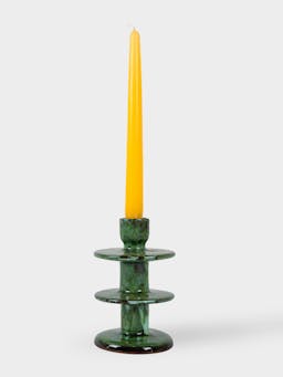 Small lava candlestick holder  Flukette    - Collagerie