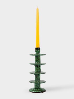 Large lava candlestick holder  Flukette    - Collagerie