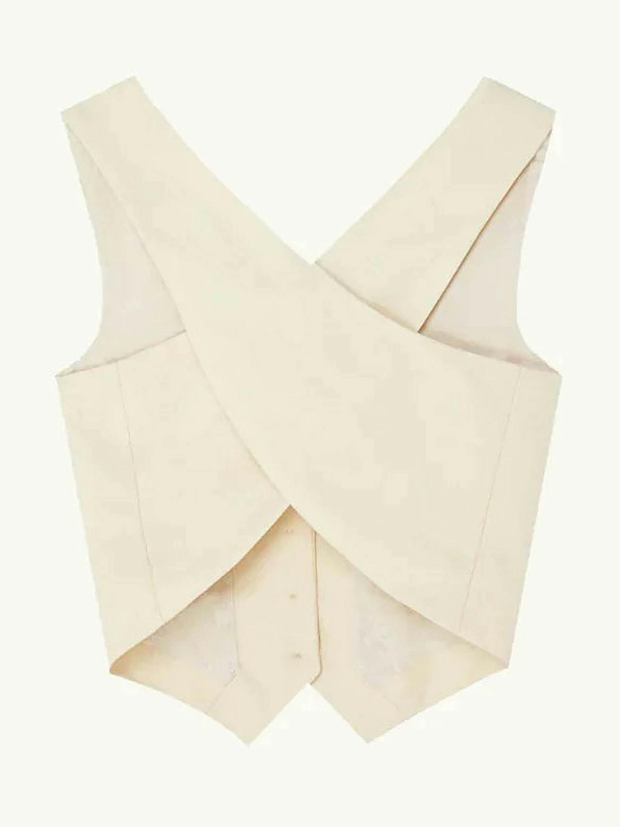 Ivory Johnny waistcoat Top Racil    - Collagerie