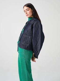 Heidi jacket in indigo rinse 6204329090 Seventy + Mochi    - Collagerie