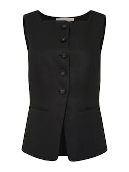 Black Zuzu waistcoat Top Saloni    - Collagerie