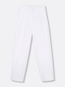 Carolina white organic cotton trousers Clothing Riand 28    - Collagerie