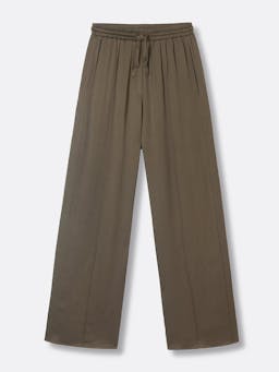 Cleo olive satin trousers Clothing Riand 28    - Collagerie