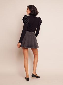 Black denim Abbey skirt Skirts Cara Cara    - Collagerie