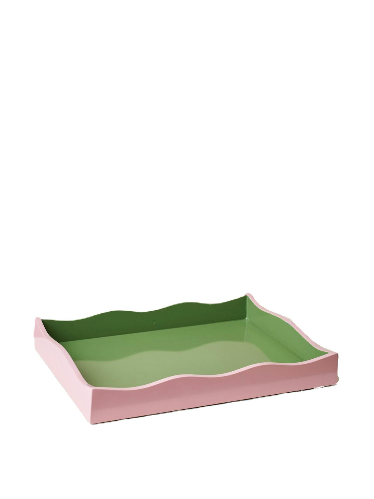 Wiggle tray in pink and green  Domenica Marland    - Collagerie