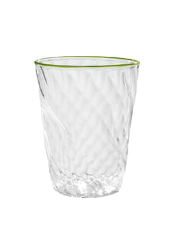 Handblown venetian tumbler glass in green  Domenica Marland    - Collagerie