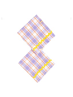 Purple and yellow napkins (set of 2)  Domenica Marland    - Collagerie