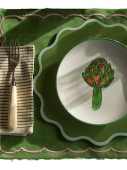 Artichoke plate  Domenica Marland    - Collagerie