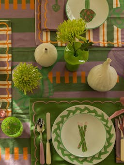 Vegetable tablecloth  Domenica Marland    - Collagerie