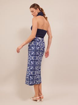 Blue rita tile Clara skirt Skirts Cara Cara    - Collagerie