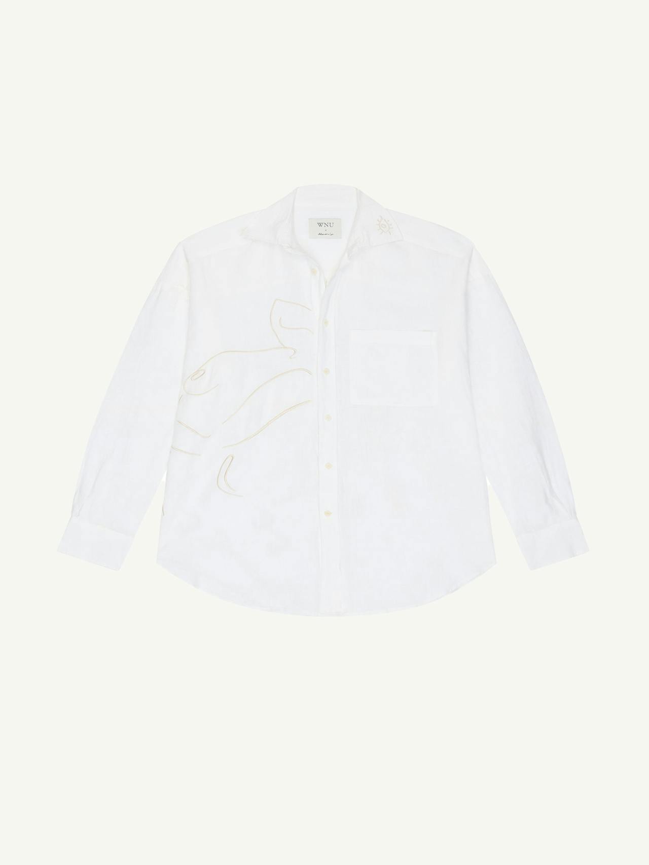The Weekend: Linen, White shirt x Alexandria Coe