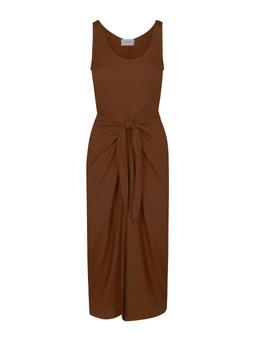 Matte Crepe D.K. midi wrap dress Dresses Anemos    - Collagerie