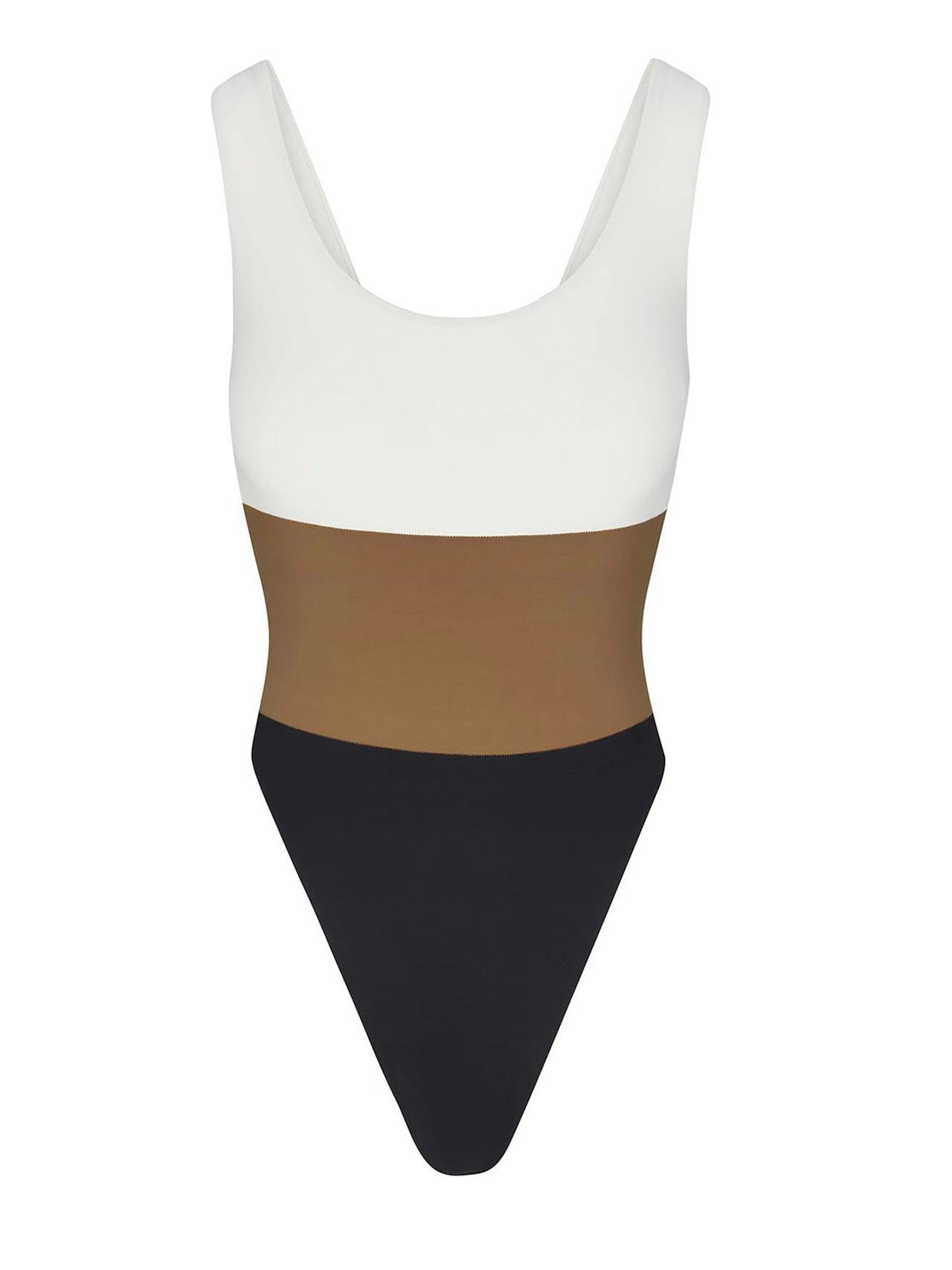 Hume tricolor one-piece