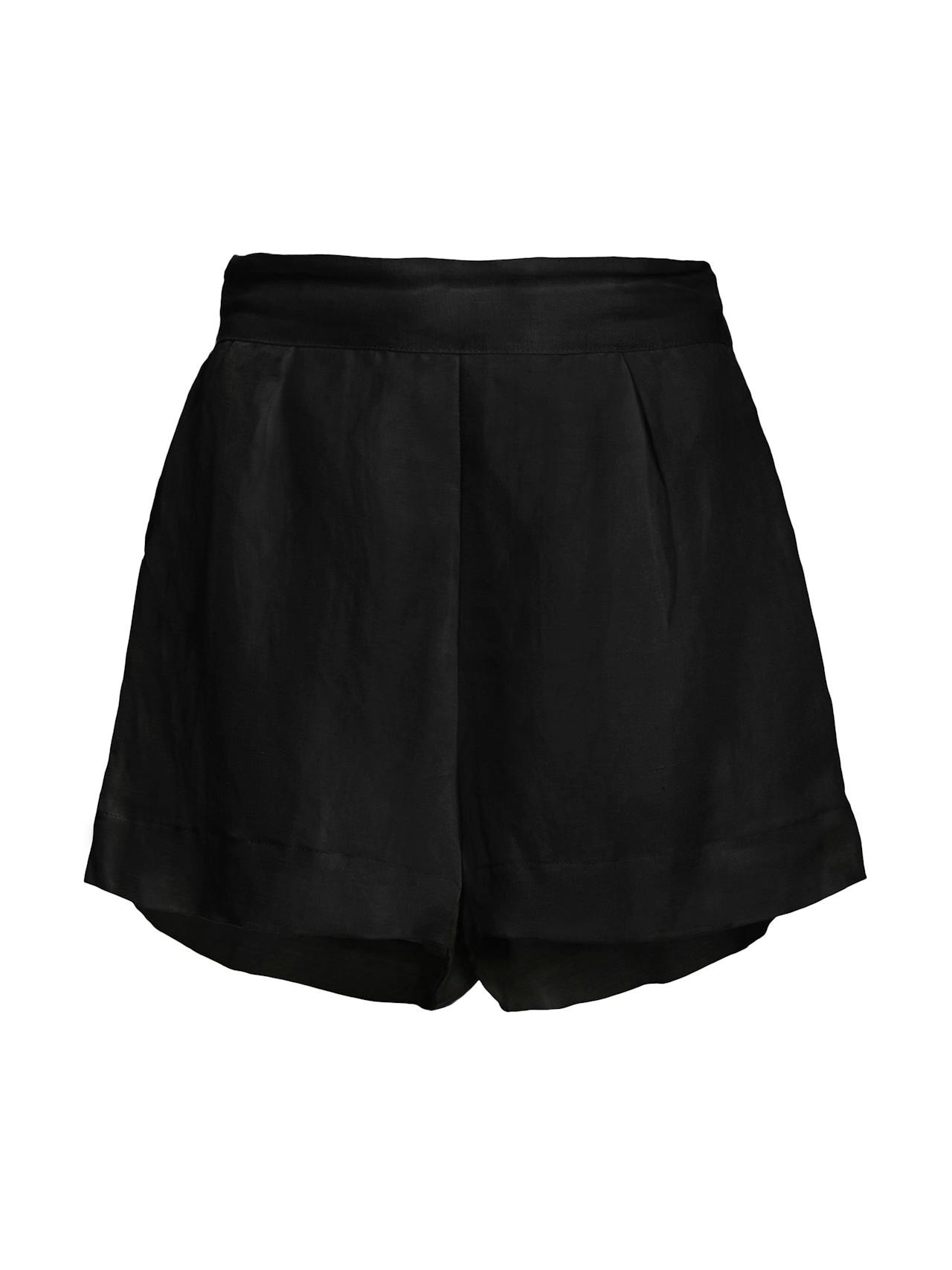 The High-Waist Short Short in linen cupro