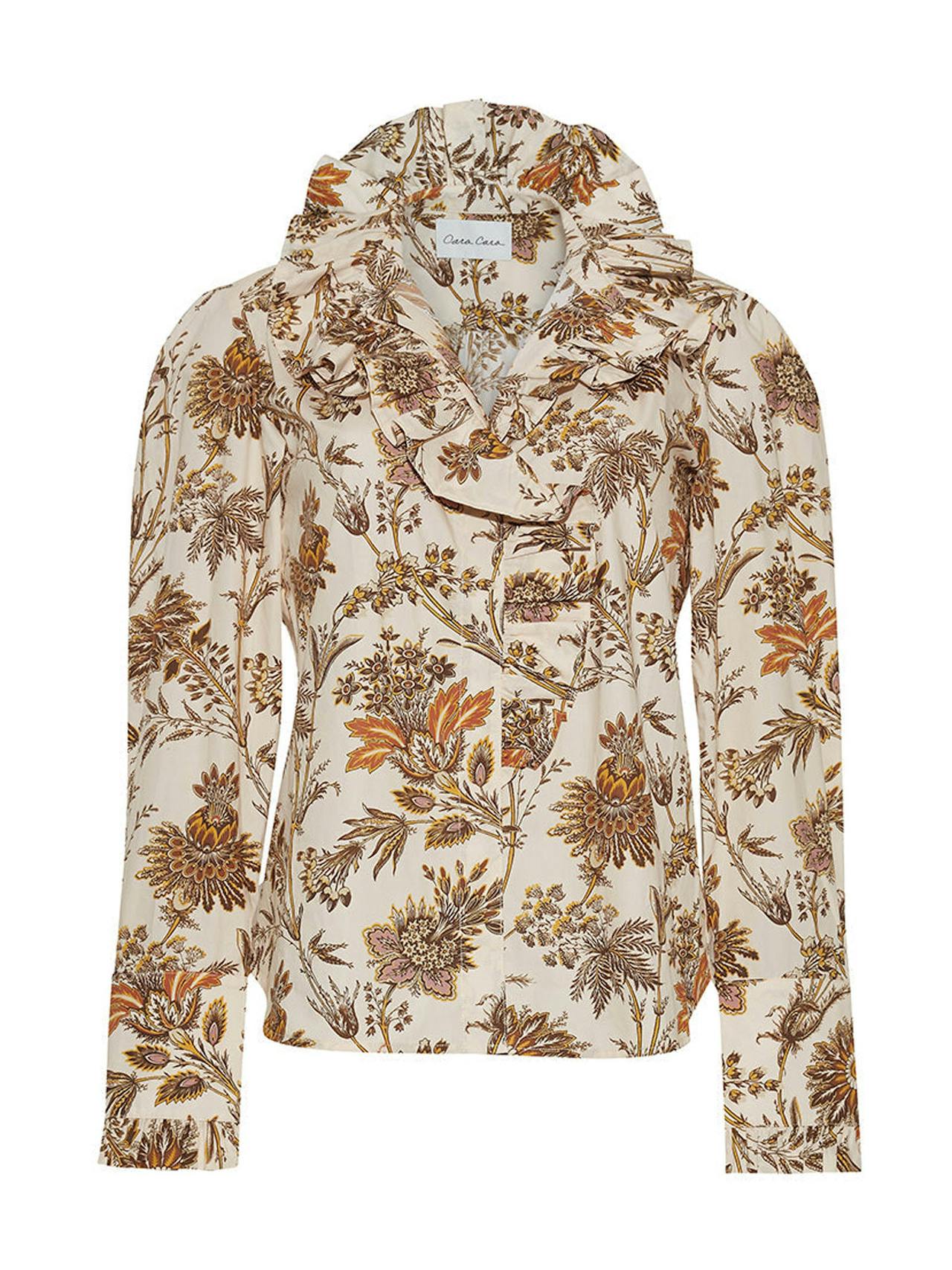 Turtledove vine blooms Anne blouse Tops Cara Cara    - Collagerie