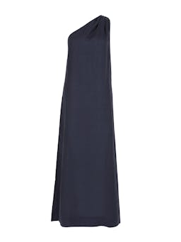 Athena midnight linen dress Dresses Mondo Corsini    - Collagerie