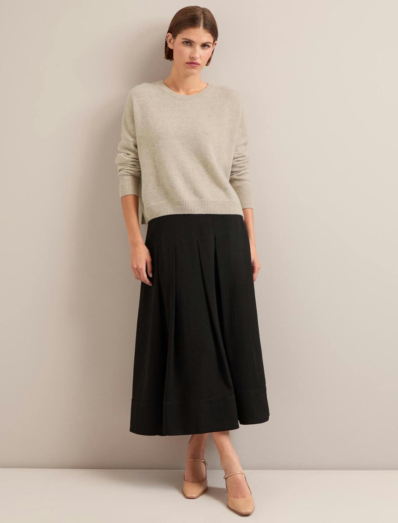 Sand Lainey cashmere jumper Knit Cefinn    - Collagerie