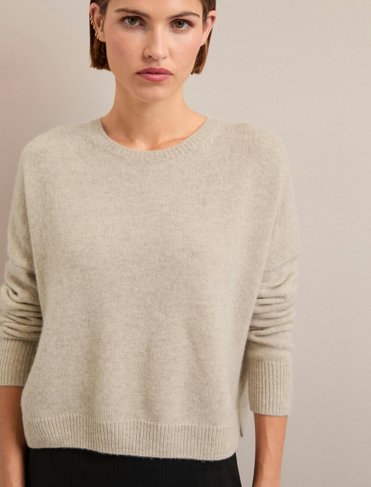 Sand Lainey cashmere jumper Knit Cefinn    - Collagerie