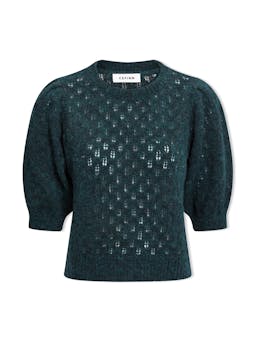 Dark green Jolie alpaca jumper Knit Cefinn    - Collagerie