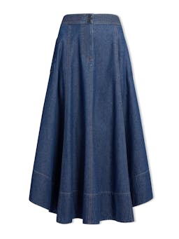 Dark blue Salomi denim maxi skirt Skirt Cefinn    - Collagerie