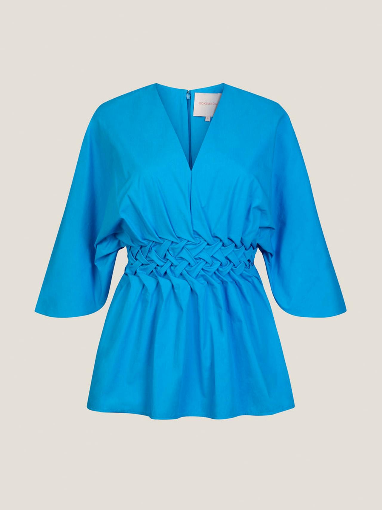 Enya olympic blue cotton top