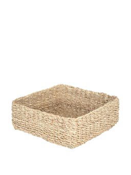 Small abaca square storage basket Home Decor Rebecca Udall    - Collagerie