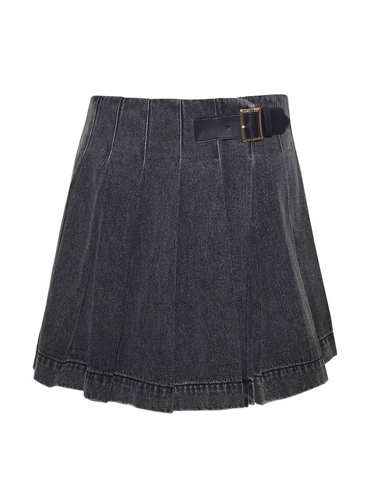 Black denim Abbey skirt Skirts Cara Cara    - Collagerie