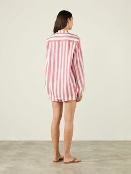 Ada: Weave, Strawberry stripe shirt Shirts With Nothing Underneath    - Collagerie