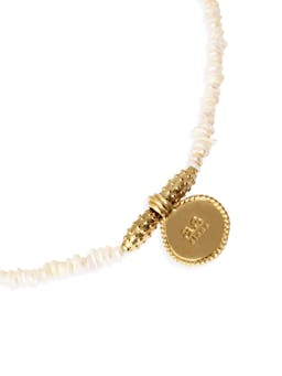 Gold with pearls Adella necklace Necklaces By Alona    - Collagerie