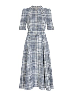 Ahana boucle check dress DRESSES Beulah London    - Collagerie