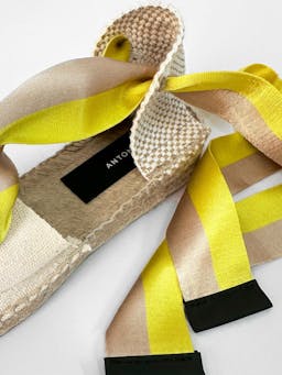 Exclusive new yellow Amalia espadrilles Shoes Antonia's    - Collagerie