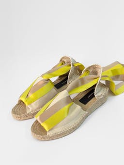 Exclusive new yellow Amalia espadrilles Shoes Antonia's    - Collagerie