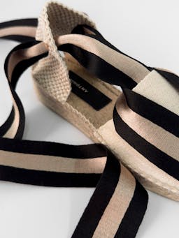 Exclusive three stripe Amalia espadrilles Shoes Antonia's    - Collagerie