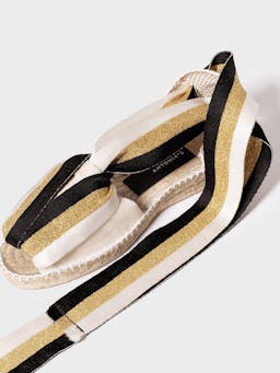 New gold Amalia espadrilles Shoes Antonia's    - Collagerie