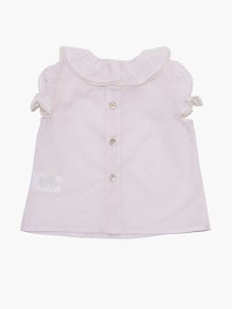 Pastel pink plumetis Amelia baby blouse Baby & Child Clothing Amaia    - Collagerie