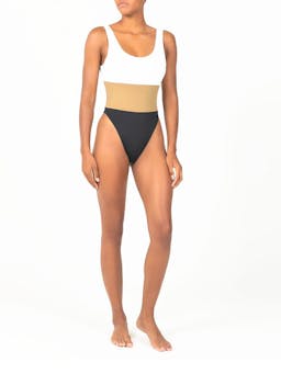 Hume tricolor one-piece One Piece Anemos    - Collagerie