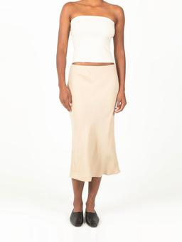 Rey bias-cut skirt in stretch twill Skirts Anemos    - Collagerie