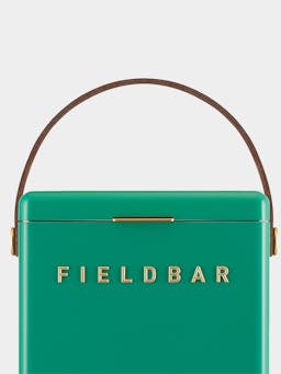 Parisian green fieldbar drinks box  Hadeda    - Collagerie