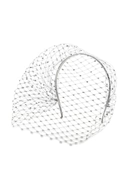 Silver Ashlyn veil Hair Accessories Gigi Burris    - Collagerie