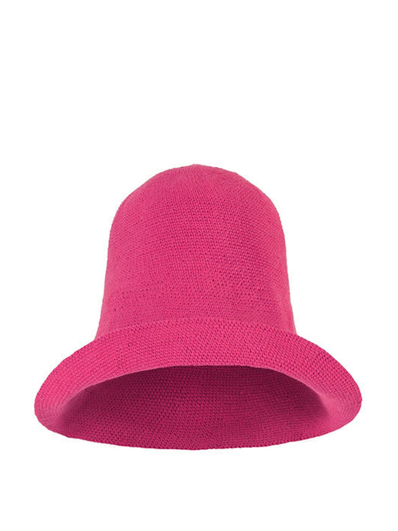 Bloom crochet hat in hot pink Crochet hats BrunnaCo    - Collagerie