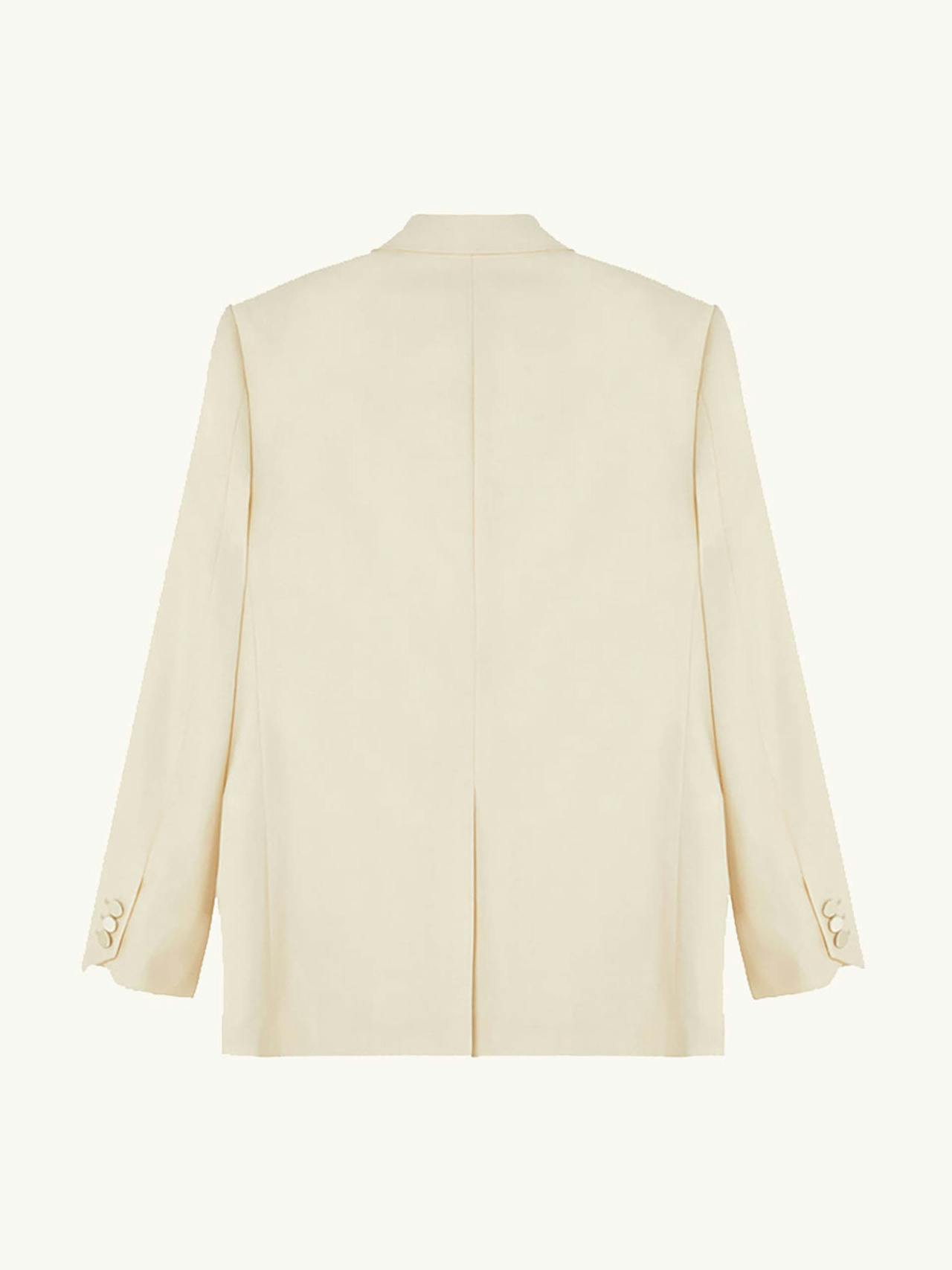 Ivory Bianca tuxedo jacket Jacket Racil    - Collagerie