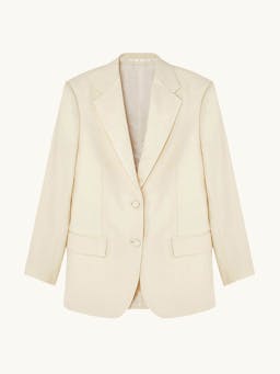 Ivory Bianca tuxedo jacket Jacket Racil    - Collagerie