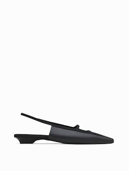 Black Sabik slingback kitten heels Shoes NEOUS    - Collagerie