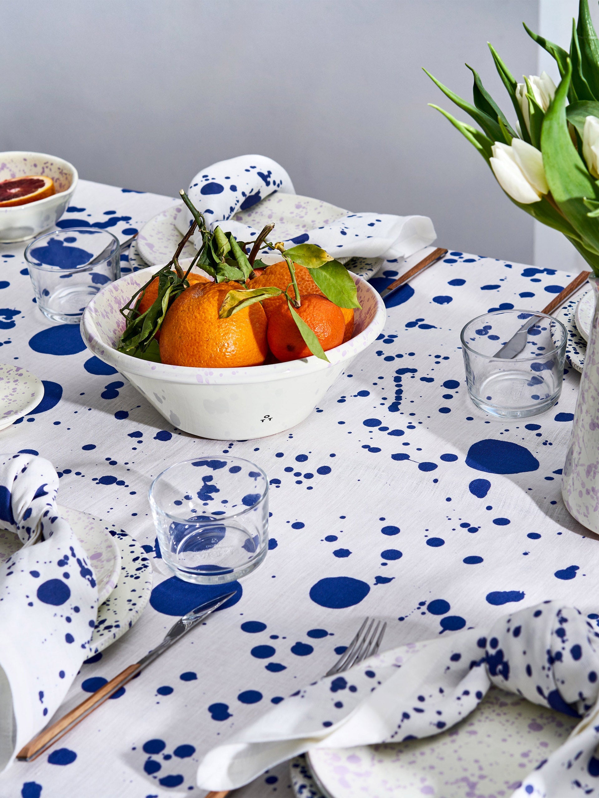 Electric Blue Hot Pottery x Polkra napkins, set of 4  Hot Pottery    - Collagerie