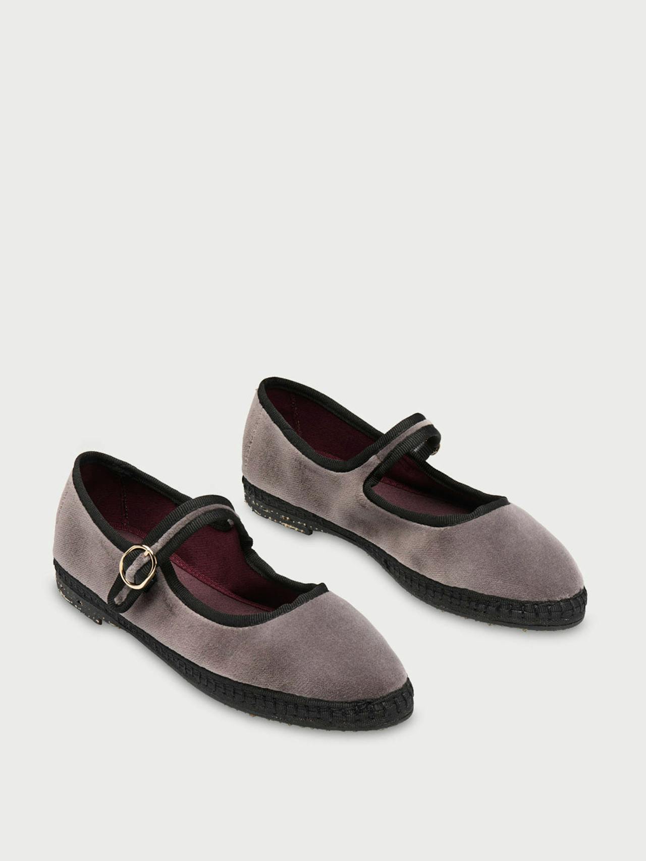 Velvet Brida Mary Jane flats Mary Jane Flabelus    - Collagerie