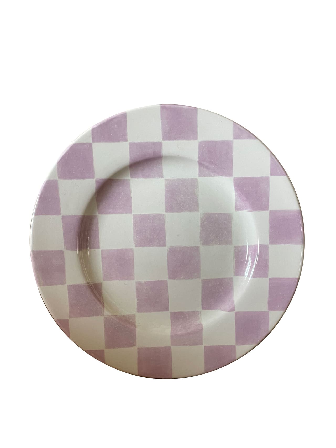 Checkmate plate, lilac