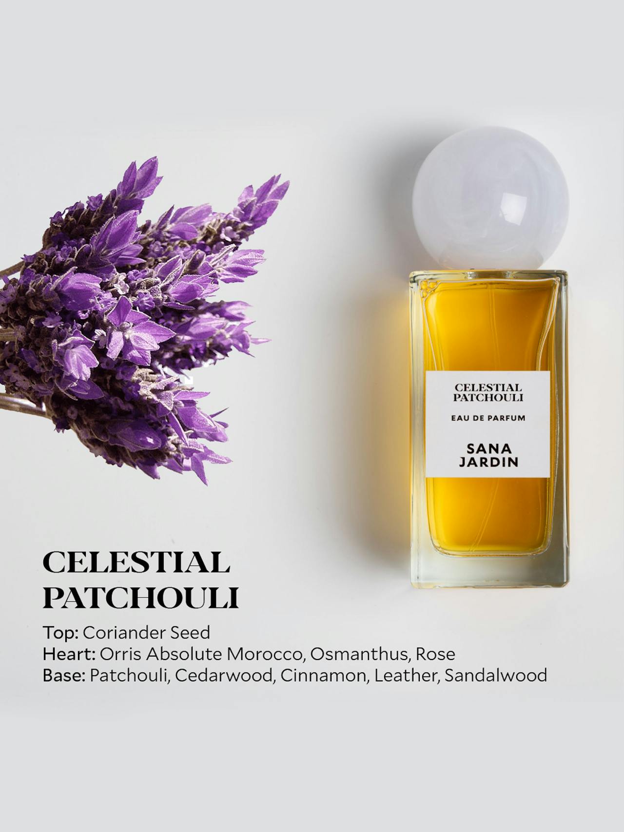 Celestial Patchouli eau de parfum Beauty Sana Jardin    - Collagerie