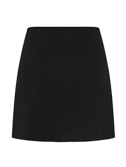 Black crepe mini skirt Womens Apparel - Skirts Matteau    - Collagerie