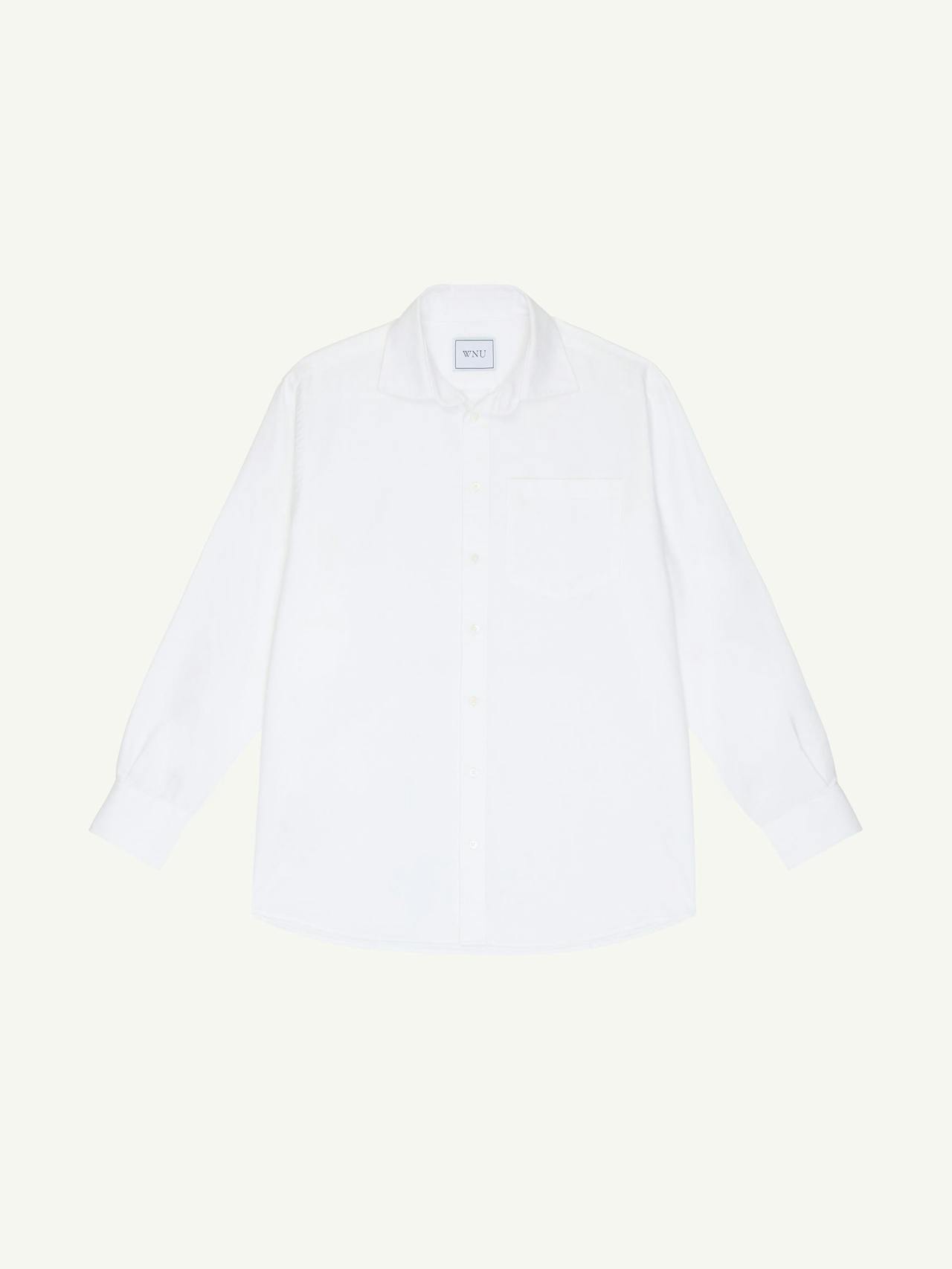 Chessie oxford, white shirt