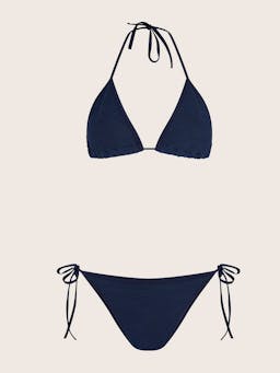 Navy Gina bikini Bikini Hunza G    - Collagerie